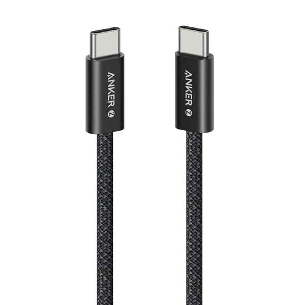 p.bl_836c5bac-bd7d-4f73-a071-bcba6f1568f4.jpg کابل شارژ USB-C به USB-C انکر Zolo مدل A8060H12 طول 1.8 متر 240 وات - تصویر 1